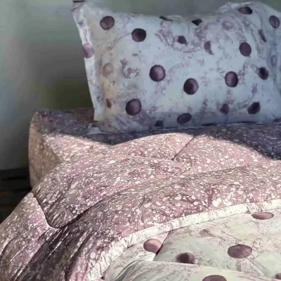 سرویس لحاف دو رو کتان نخ کد 11