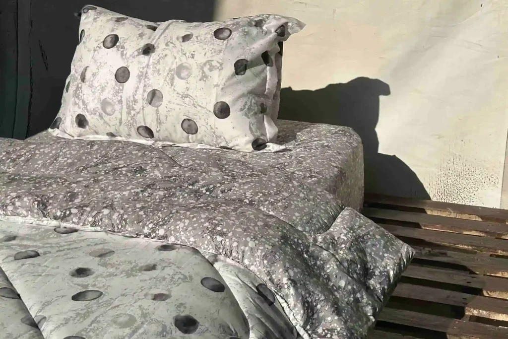 سرویس لحاف دو رو کتان نخ کد 12